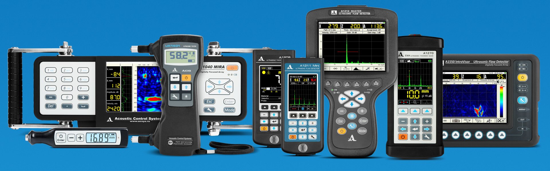 Ultrasonic testing instruments for metal, concrete and composite material testing Ultrasonic testing instruments for metal, concrete and composite material testing